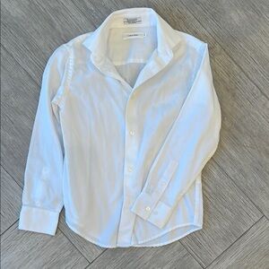 Boys Calvin Klein Crisp White Dress Shirt